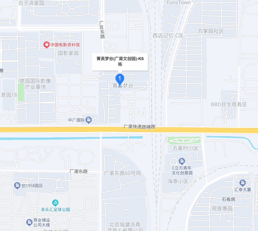 嘉利智联位置：北京市朝阳区广渠路98号菁英梦谷文创园